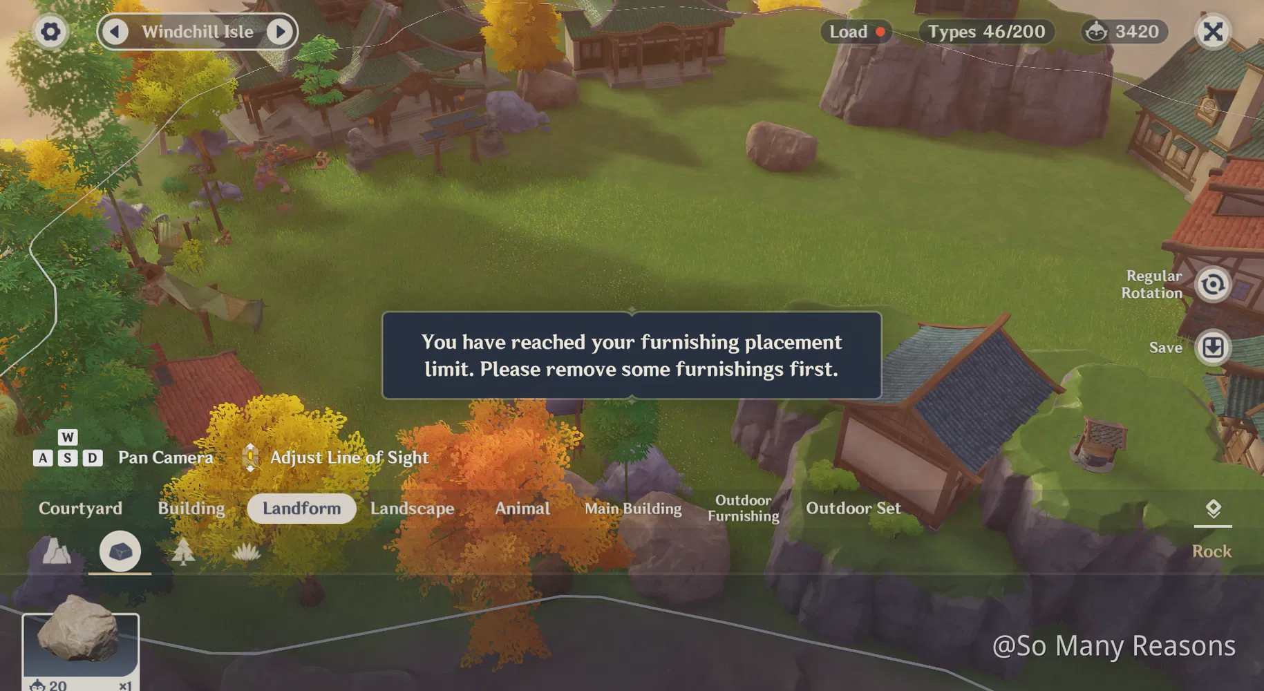 Reached placement limit??? Genshin Impact HoYoLAB