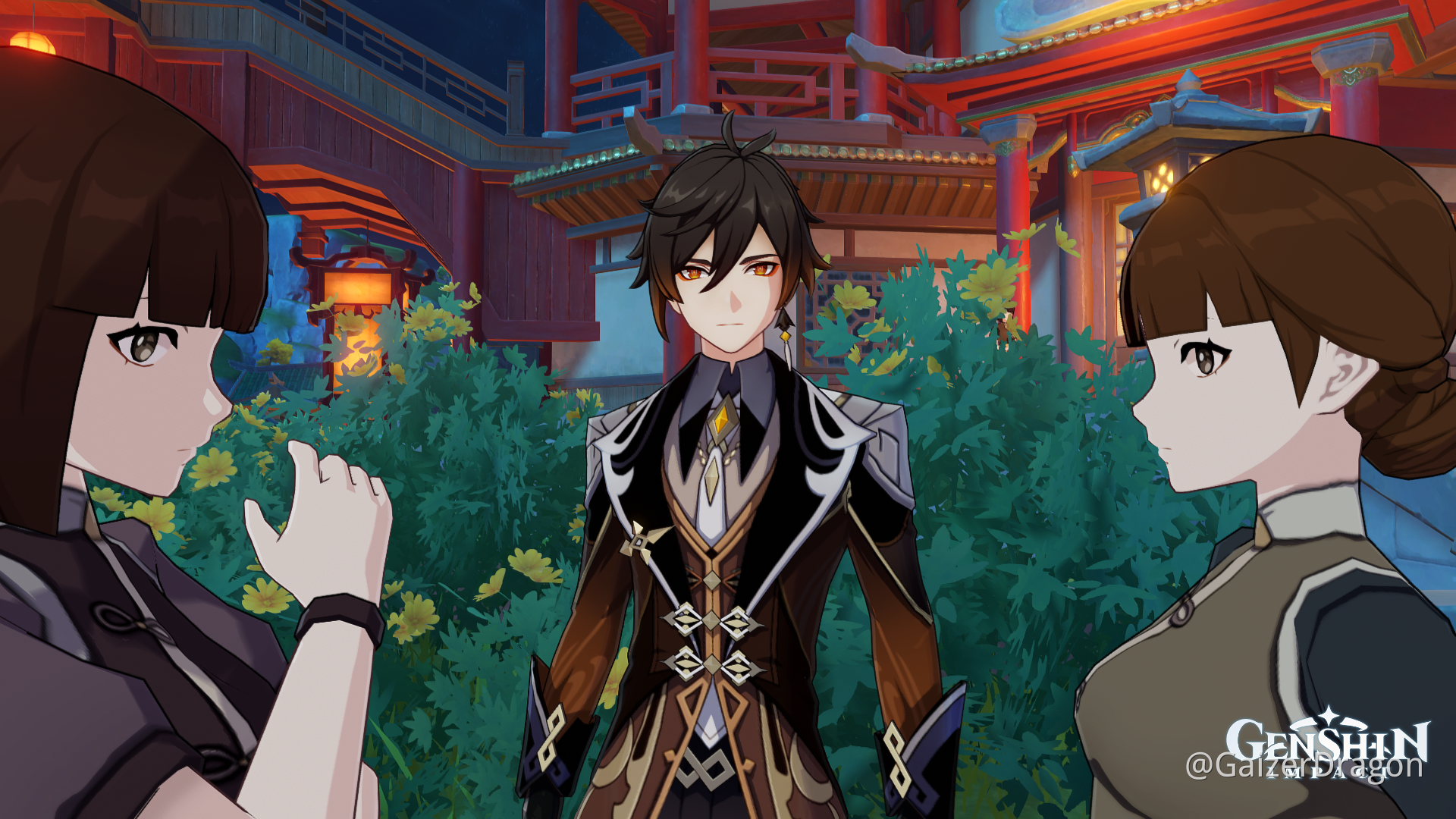 Just Zhongli chilling in Liyue Genshin Impact | HoYoLAB