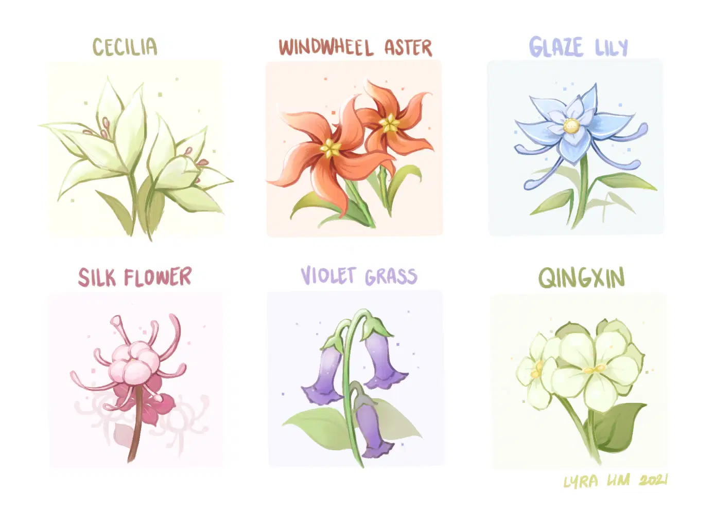 Genshin Flowers Genshin Impact | HoYoLAB