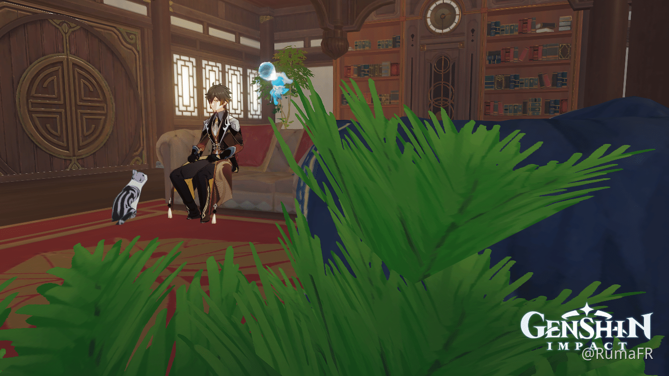 [Bug?] Serenitea Pot "Furniture Clipping Issue" Genshin Impact HoYoLAB