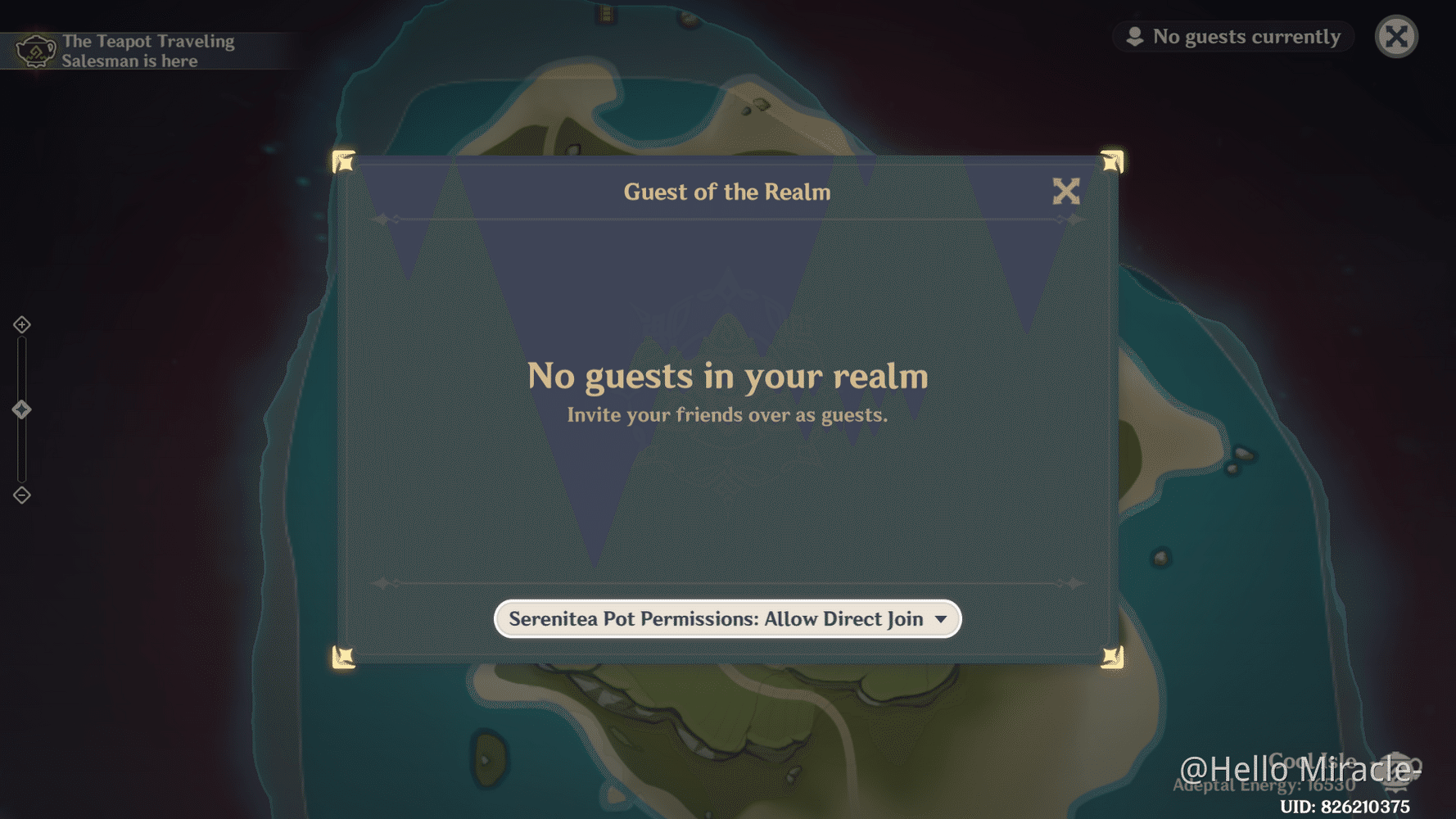 Serenitea Pot ( Salesman Direct Allow Join ) Genshin Impact HoYoLAB