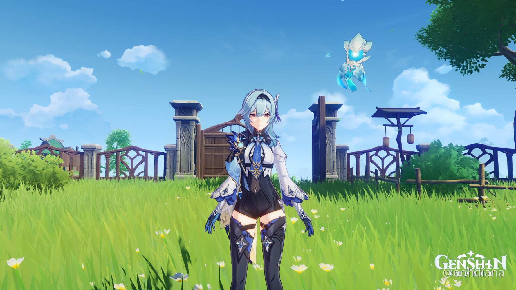 Eula at my teapot Genshin Impact HoYoLAB