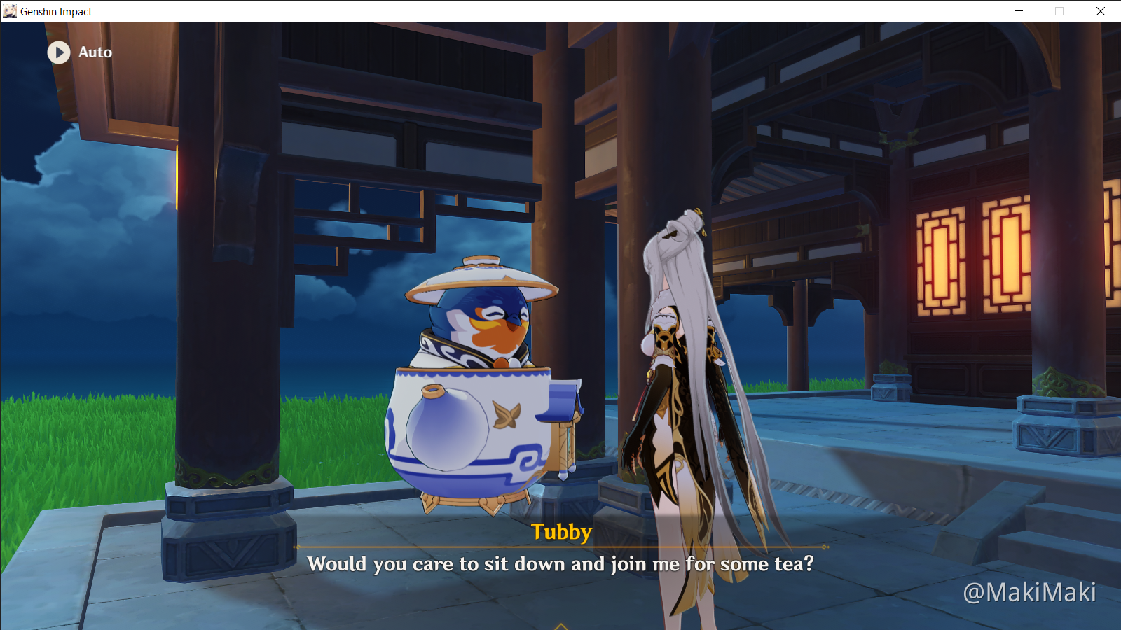 My Tubby became Belle Delphine Genshin Impact HoYoLAB