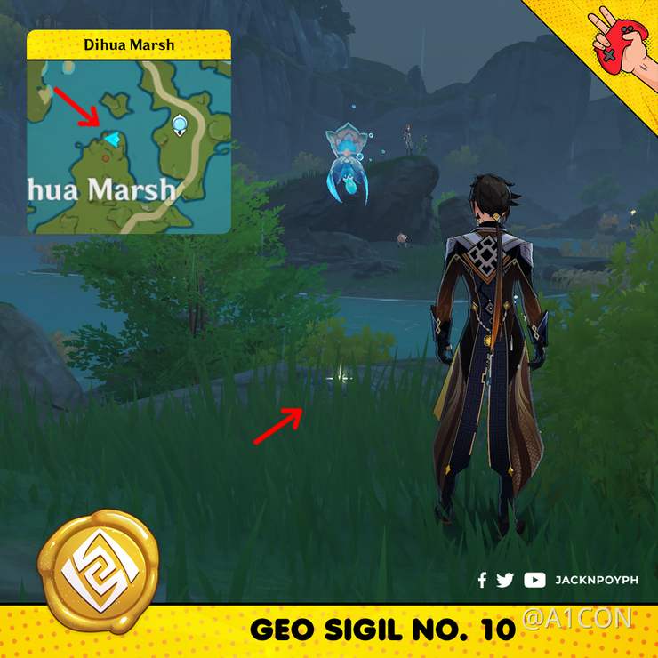 Geo Sigil Locations Part 1 Genshin Impact Official Community