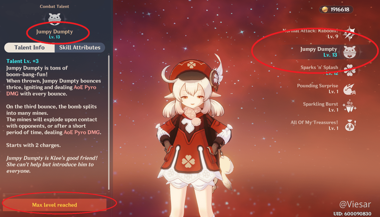 What Is The Real Maximum Talent Level Genshin Impact Official