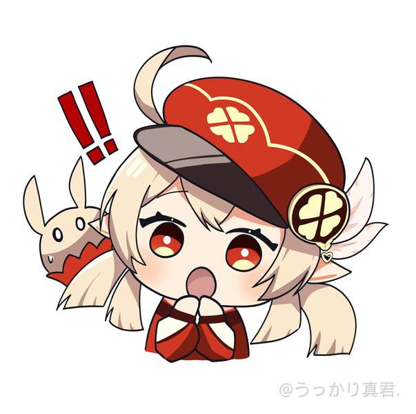 クレー スタンプ びっくり Genshin Impact Hoyolab
