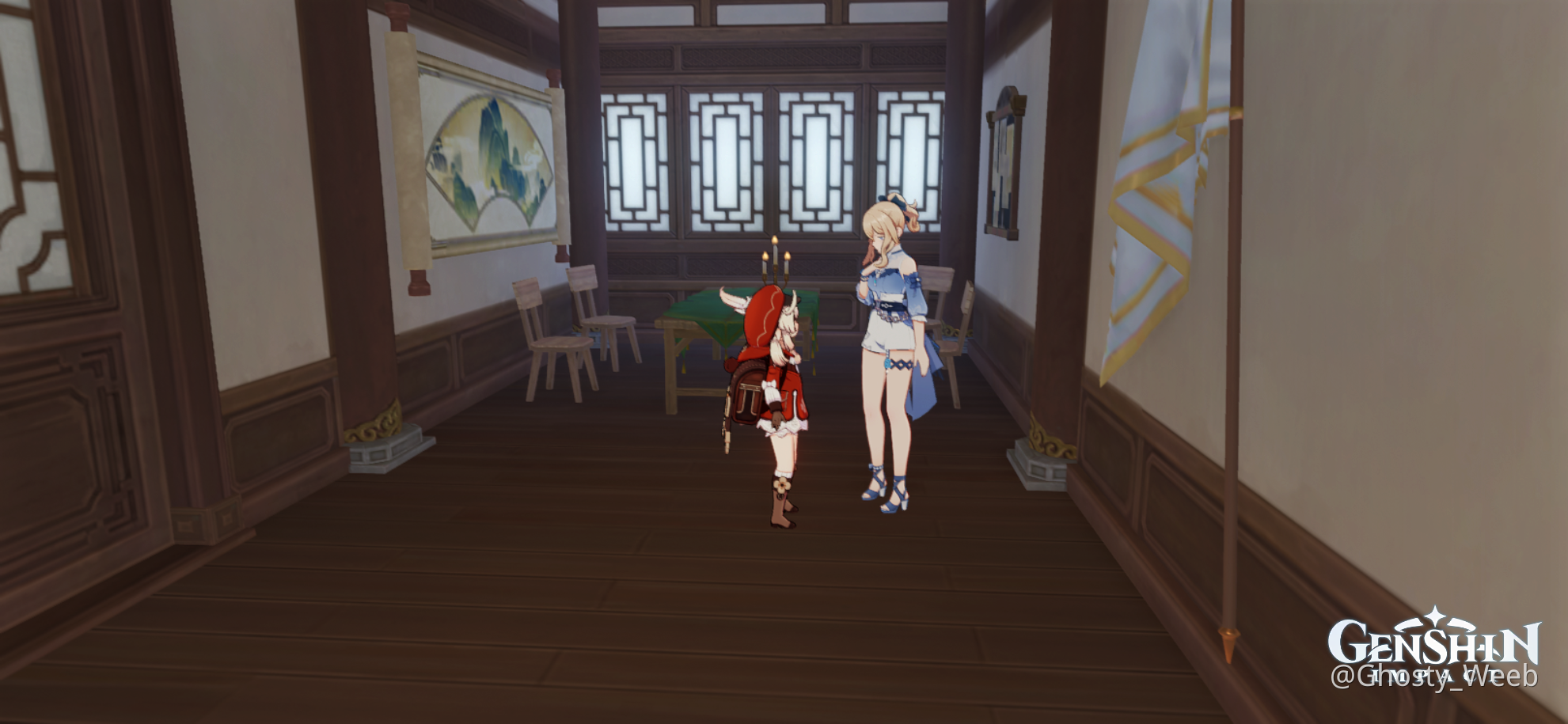 Teapot life is good!! Character voice lines in there. Genshin Impact