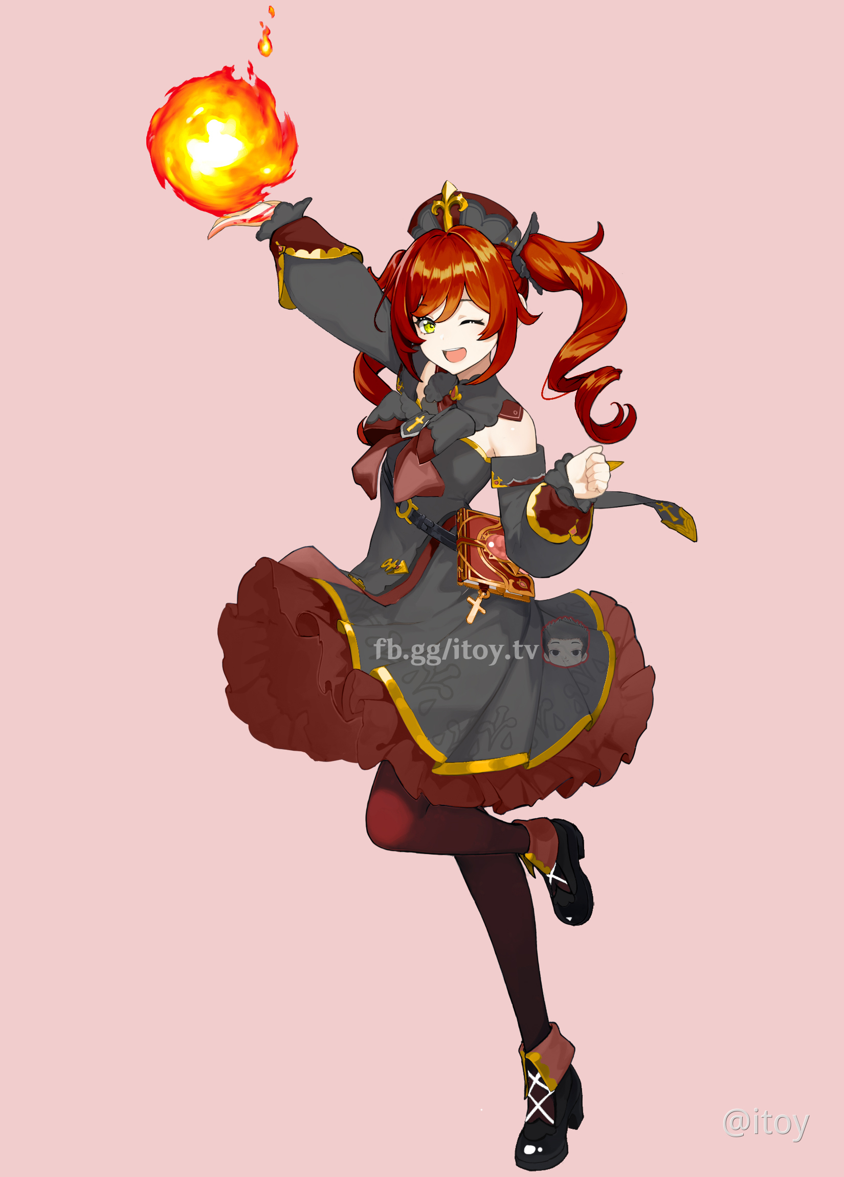 Barbara X Diluc Genshin Impact HoYoLAB