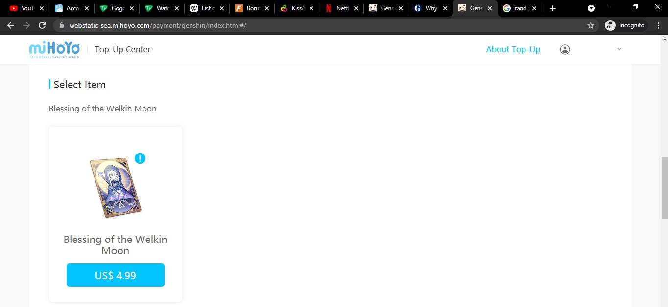 Welkin Moon Finally On Top Up Center Player Community