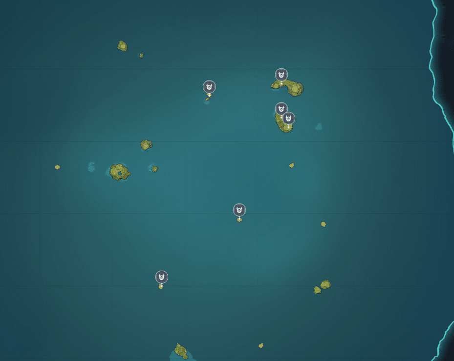 金リンゴ群島 0モラ 聖遺物 を落とすモンスターの場所 21 06 10 Mihoyo Player Community