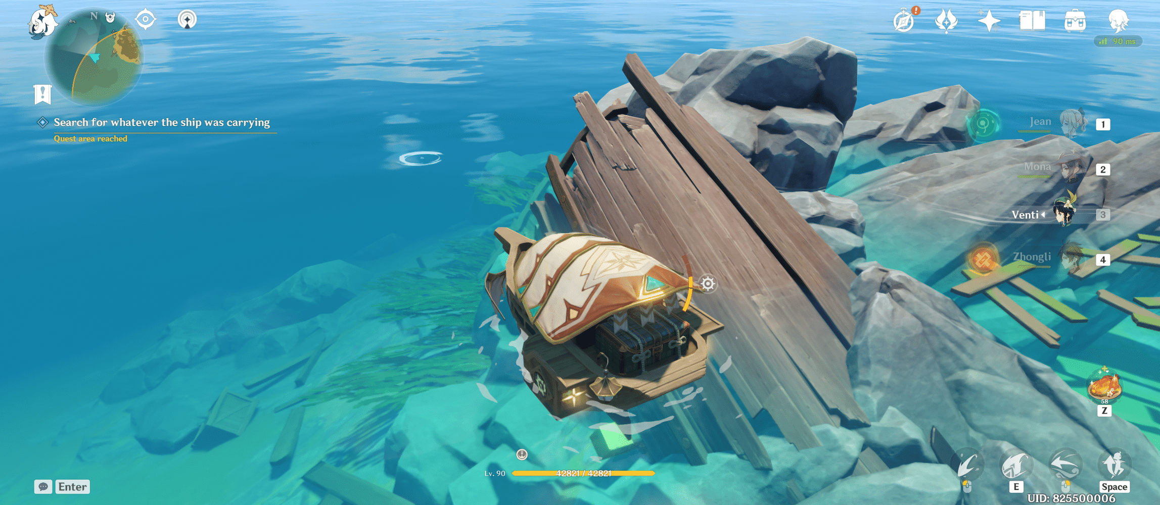 [Hidden Quest From Outer Lands Under 8mins EASY] 40 Primos + 1