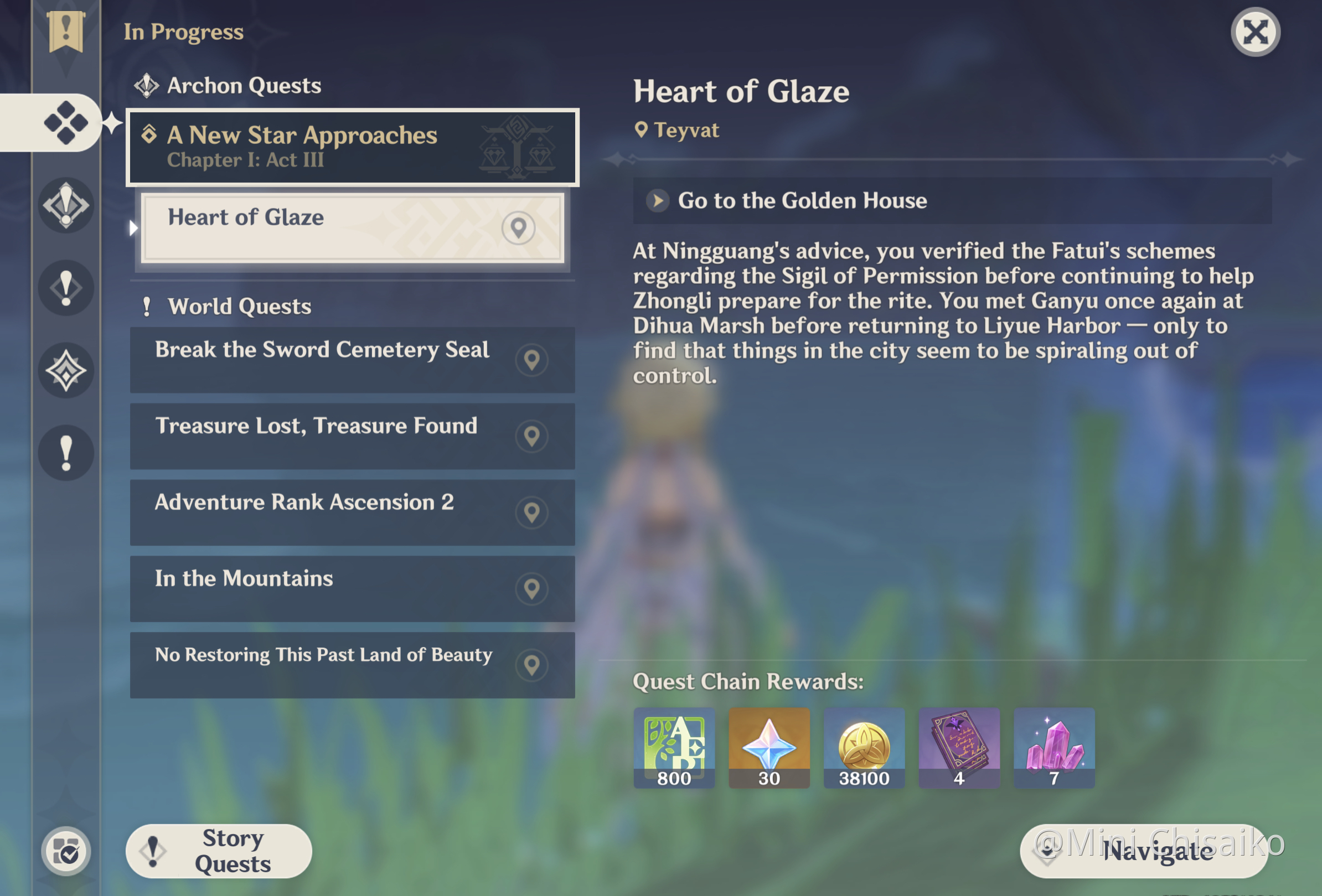 Help With Gold Apple Archipelago Quests Genshin Impact HoYoLAB