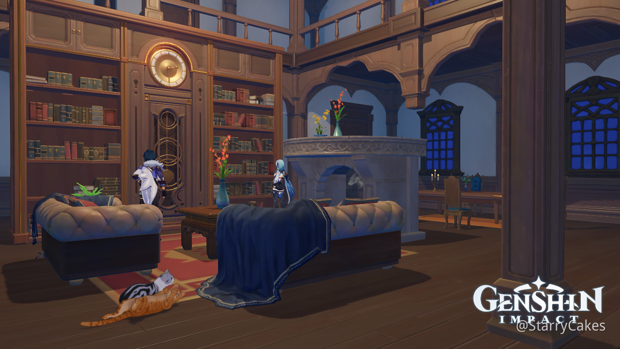 My Mondstadt themed house! D Genshin Impact HoYoLAB