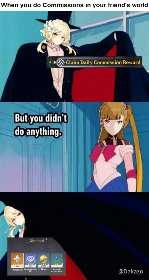 How does Katheryne know, though...? Genshin Impact HoYoLAB