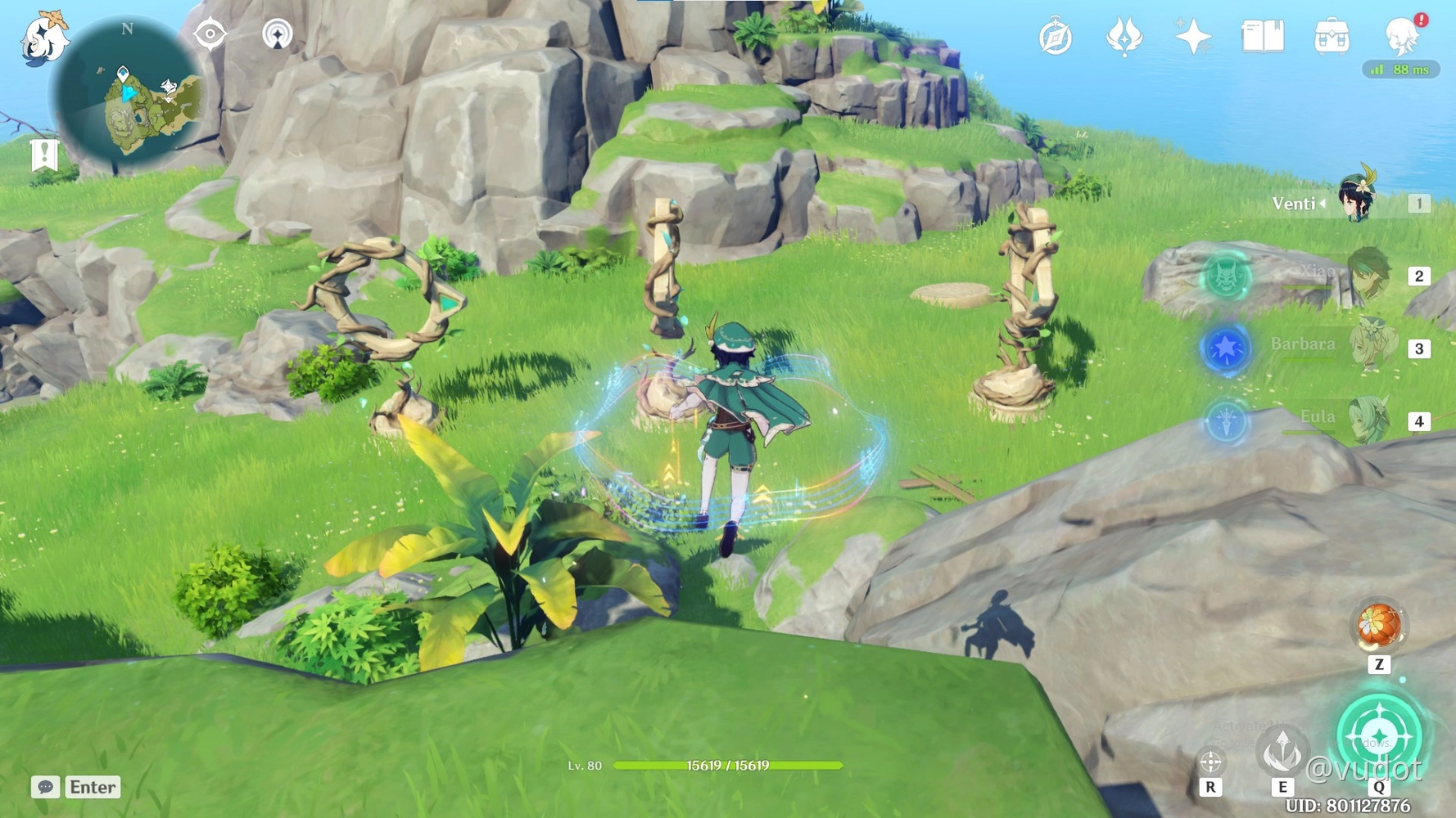 Challenge respawn at minacious isle? free luxurious chest Genshin