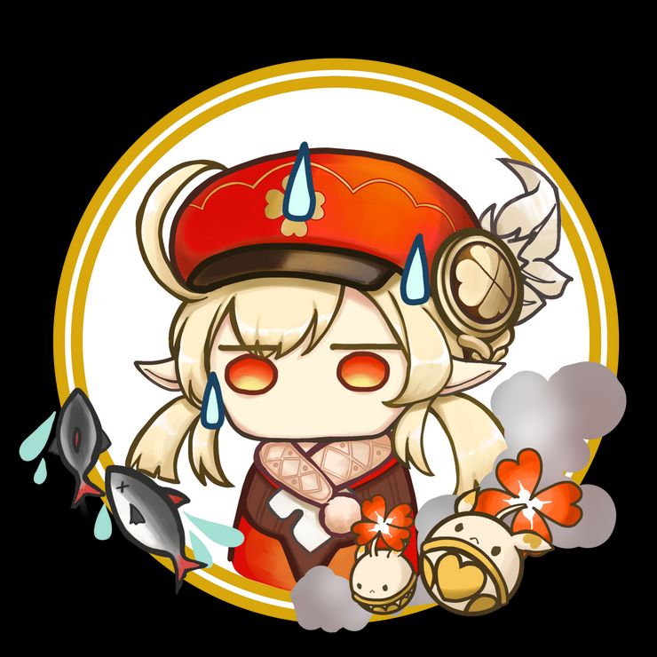 クレー スタンプ ジン団長に怒られる Genshin Impact Official Community