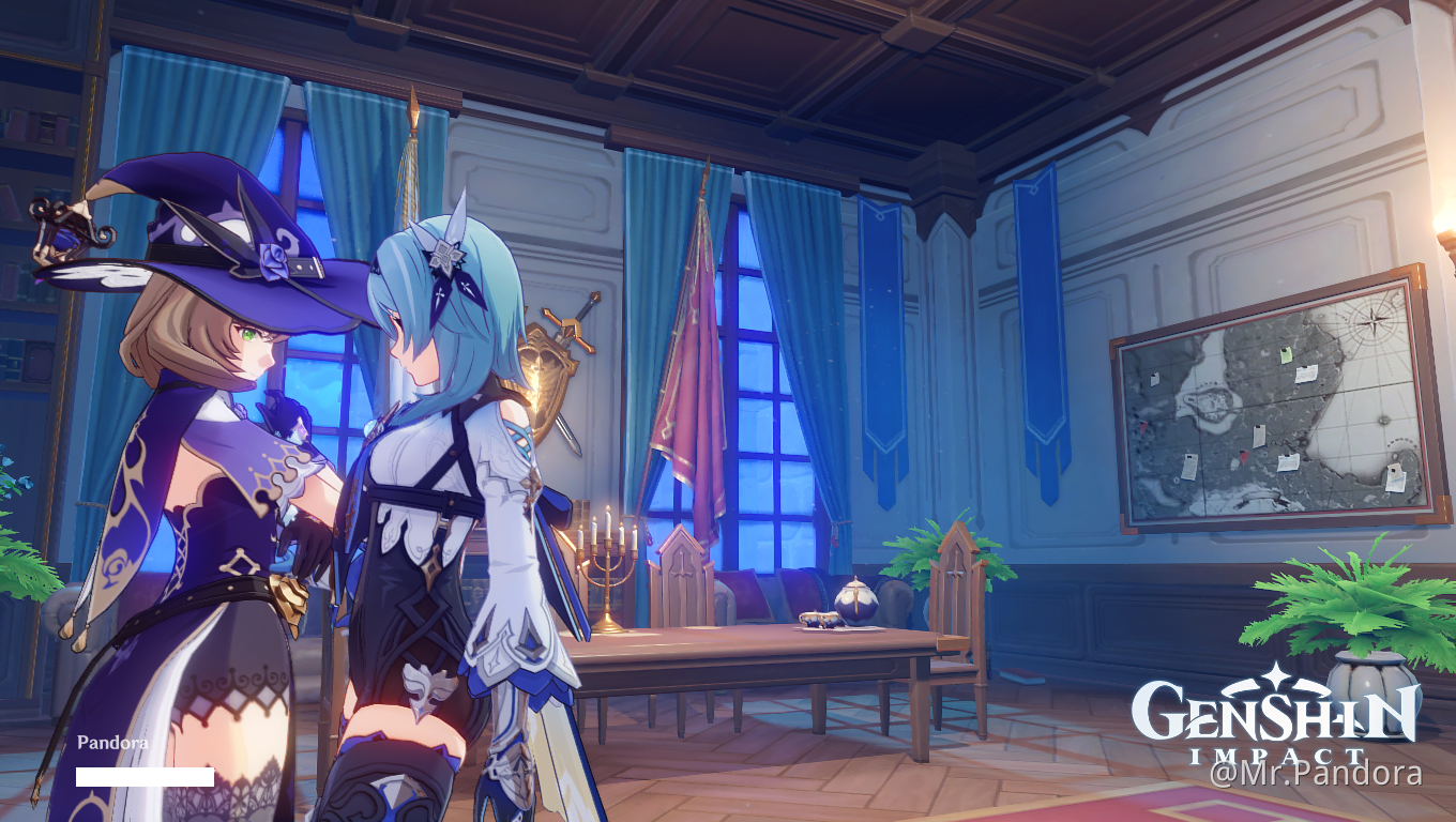 LISA x EULA Genshin Impact HoYoLAB