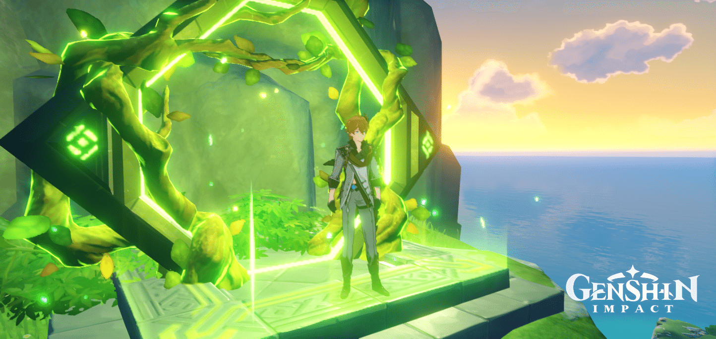 Door of Resurrection in the Golden Apple Archipelago 🏞🍎 Genshin