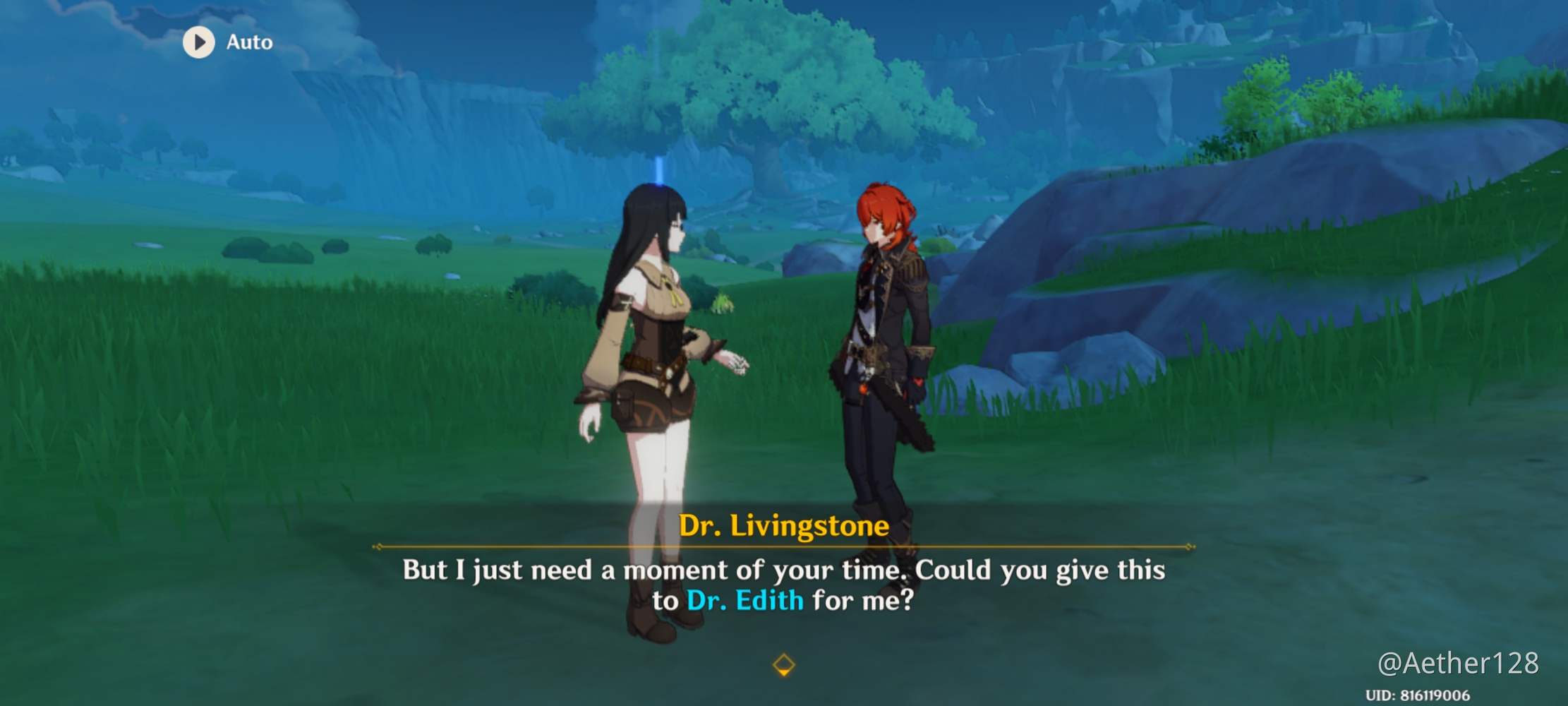 Oh Dr. Livingstone... Genshin Impact HoYoLAB