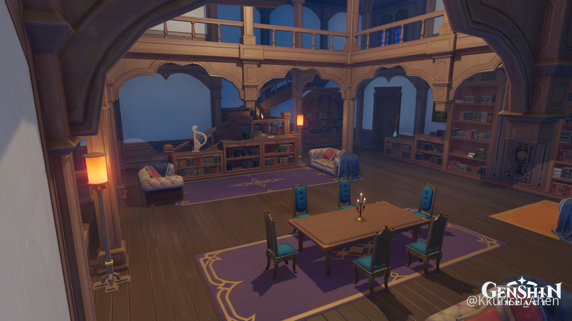 Serenitea pot Mondstadt's house Genshin Impact HoYoLAB