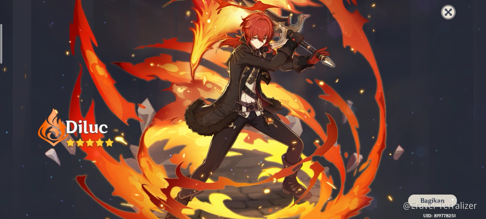 DiLuke Genshin Impact HoYoLAB
