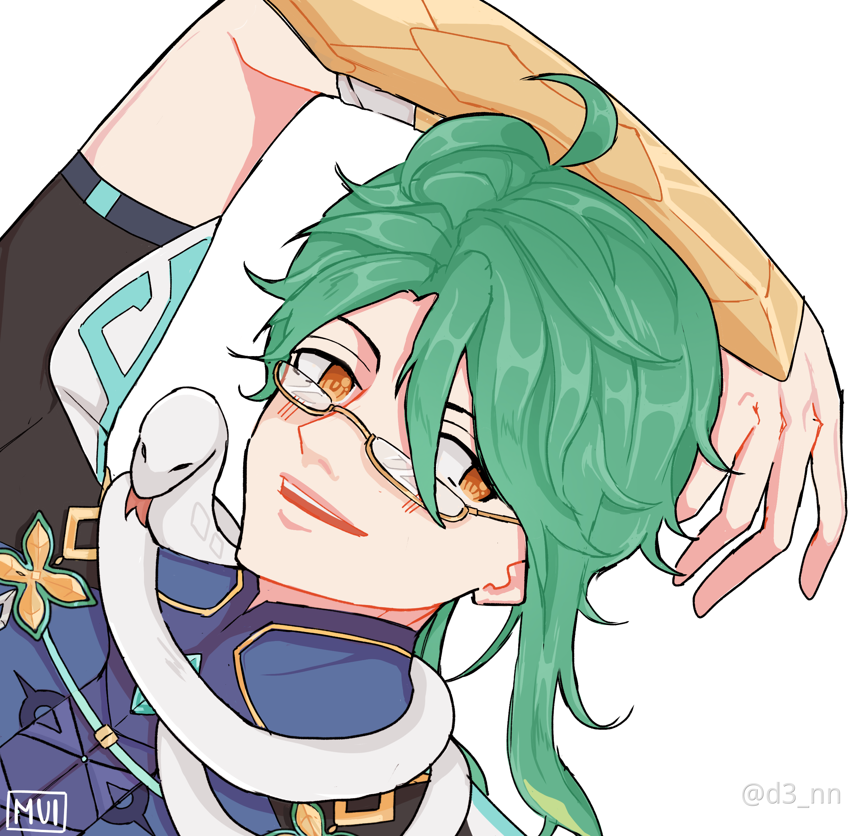 baizhu fan art