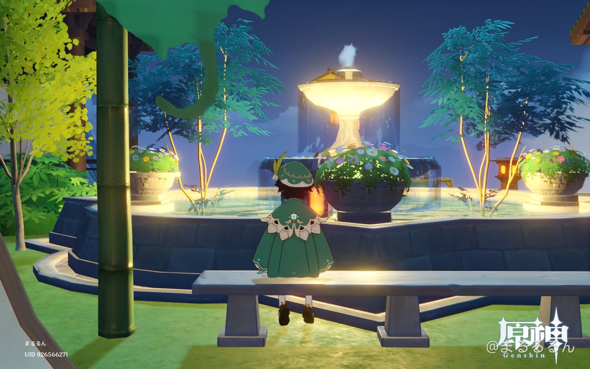 噴水の庭 Genshin Impact Official Community