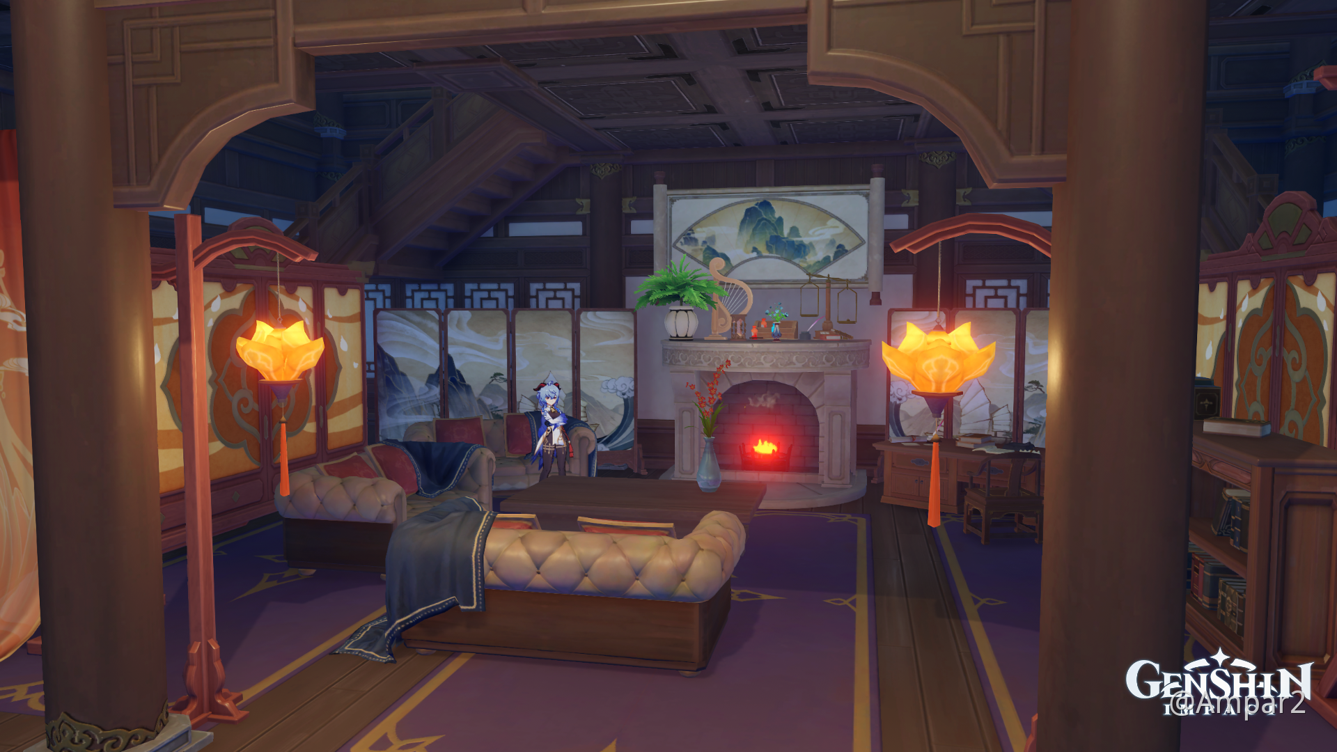 Quelques images de ma théière Genshin Impact HoYoLAB