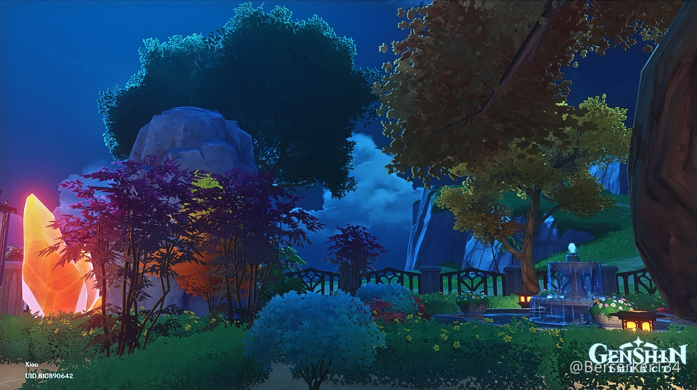 Garden of Heaven Genshin Impact Appreciation of serenitea pot