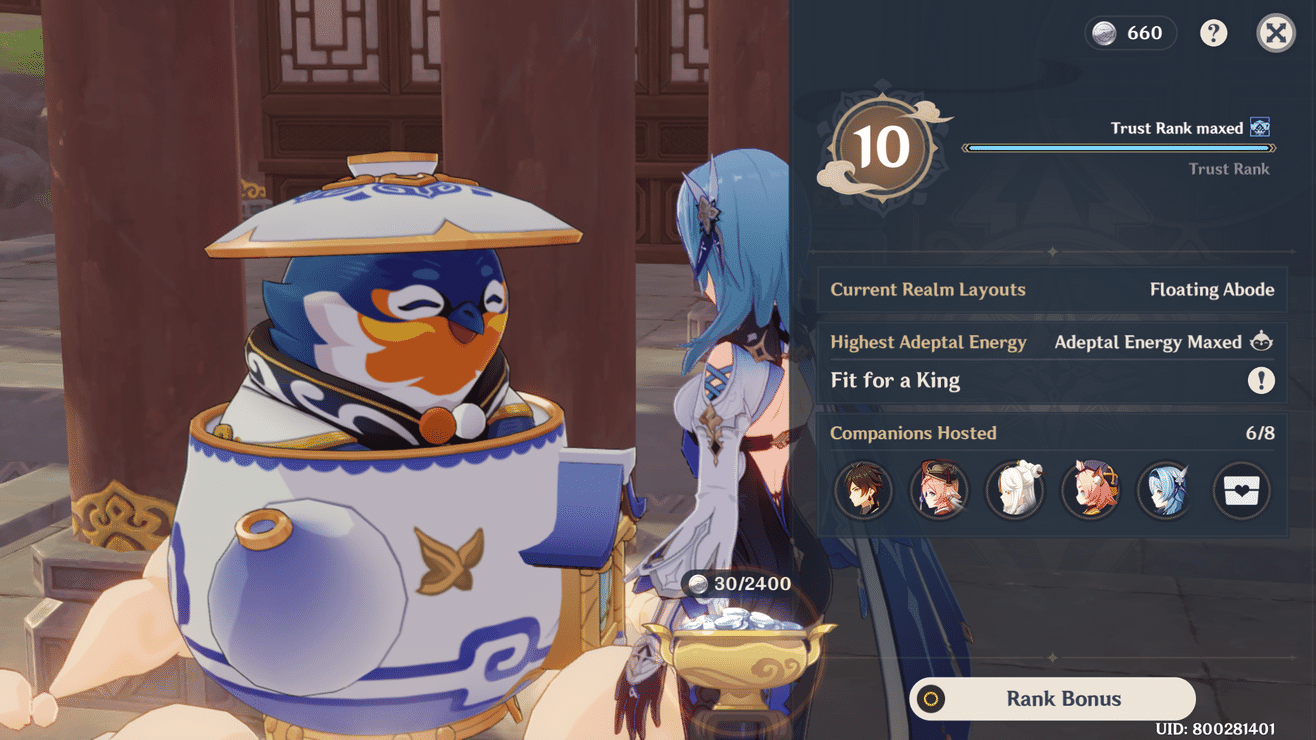 I Can t Build This Items My Blueprints Is Gone Or Bug My Teapot Level 10 And All Unlock