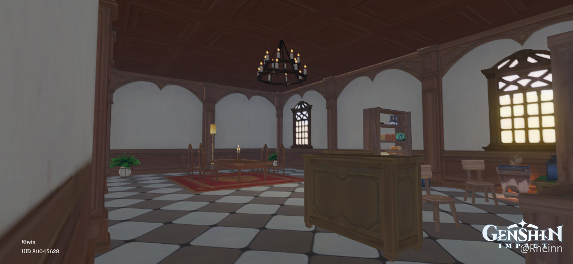 The interior of the house in the Mondstadt style Genshin Impact HoYoLAB