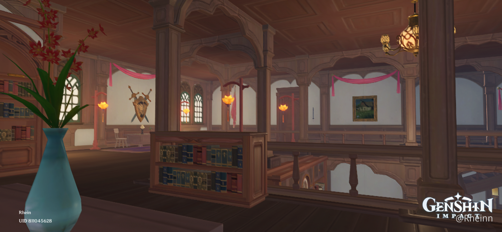 The interior of the house in the Mondstadt style Genshin Impact HoYoLAB