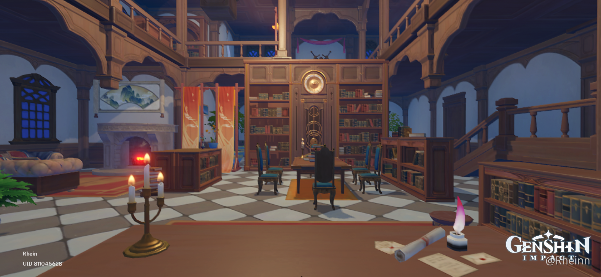 The interior of the house in the Mondstadt style Genshin Impact HoYoLAB