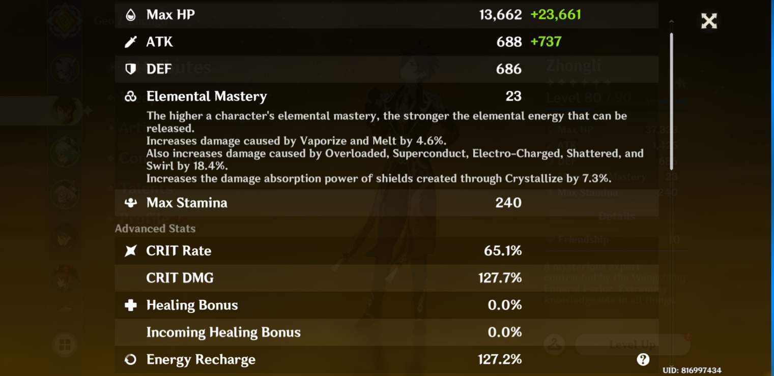 The Most Effective Zhongli Build Analysis Hybrid Nuker Shielder Comparison Genshin Impact Official Community