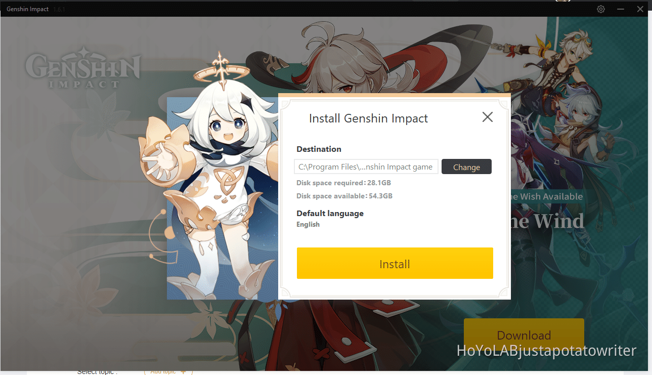 Launcher wants to download game files, but I already have the game | Genshin  Impact | HoYoLAB