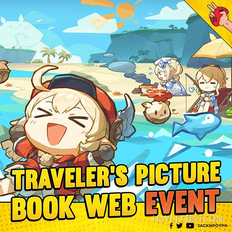New Traveler S Picture Book Web Event Giude Mihoyo Player Community