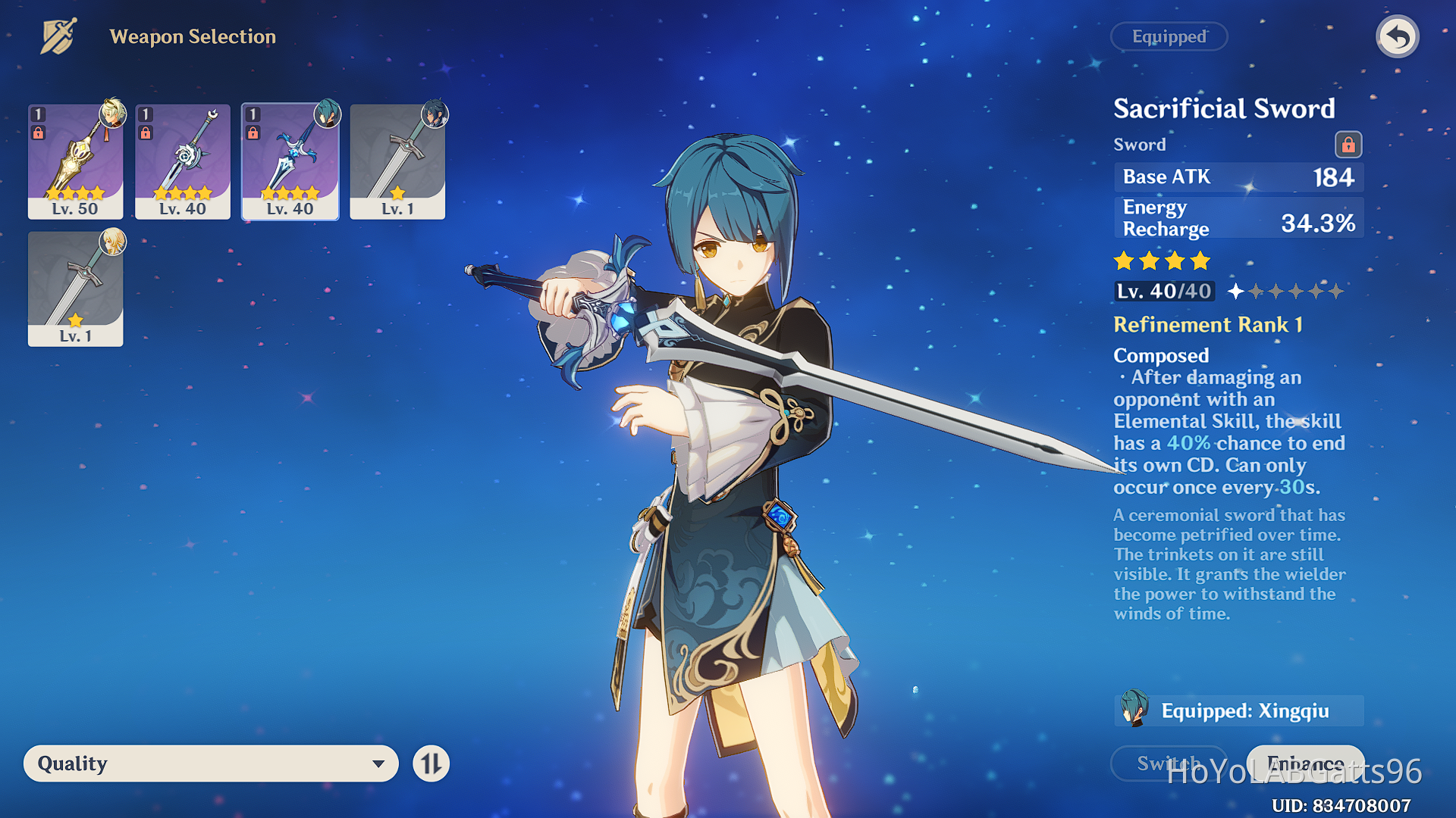 Weapon Suggestion for Xingqiu and Bennet Genshin Impact | HoYoLAB