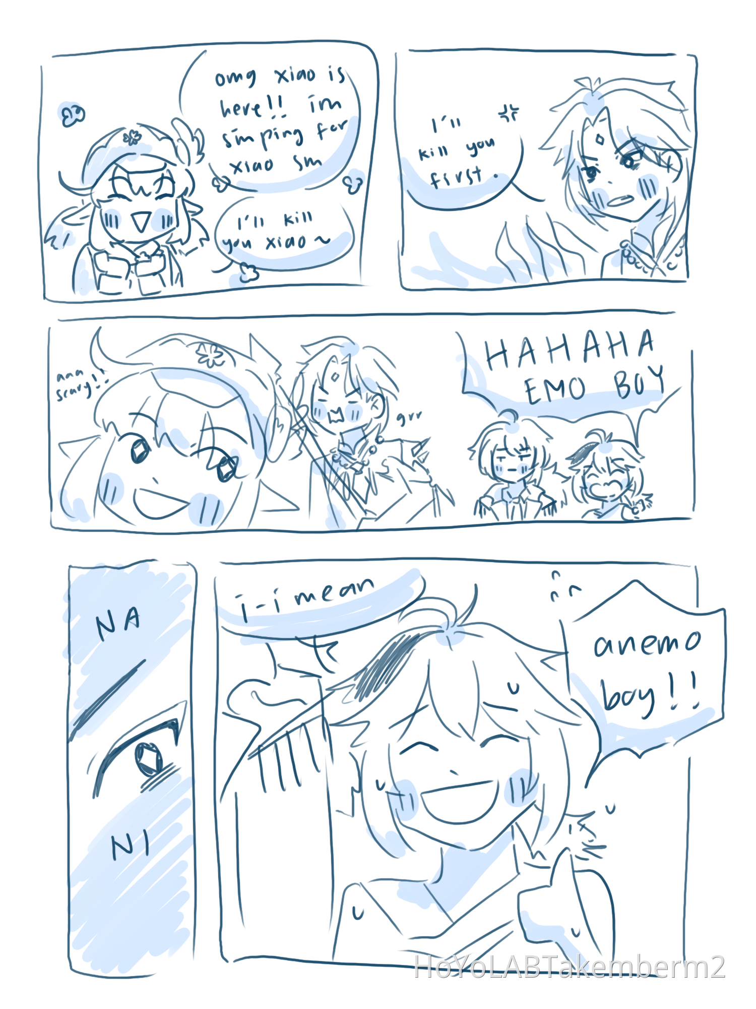 my recent (teapot) coop experience hehe Genshin Impact HoYoLAB