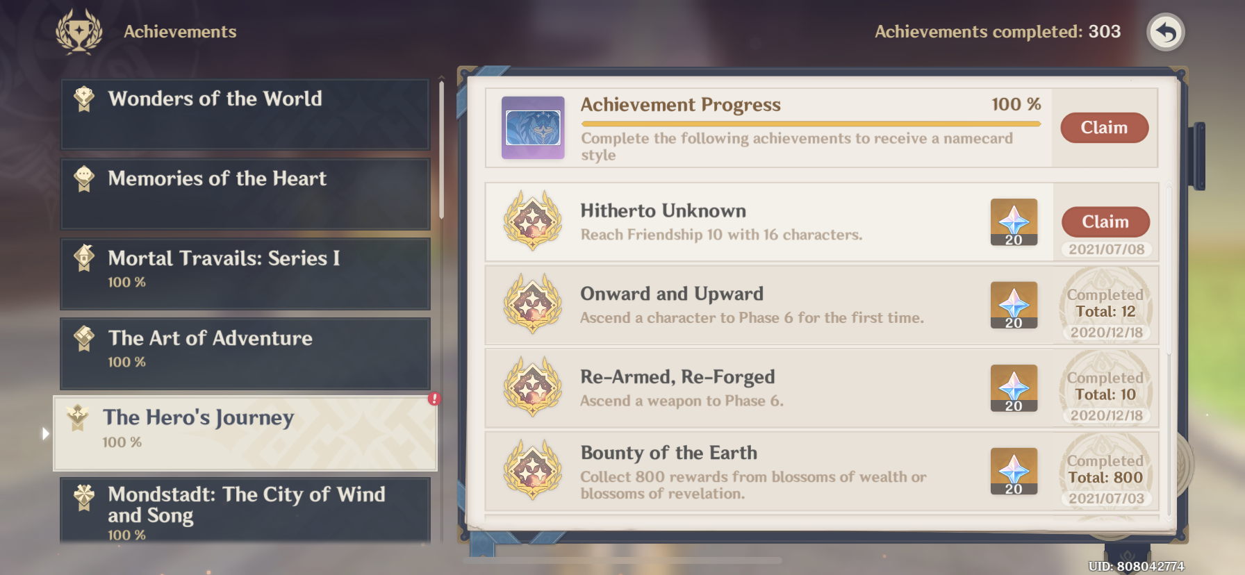 I did it after 9 month Genshin Impact | HoYoLAB