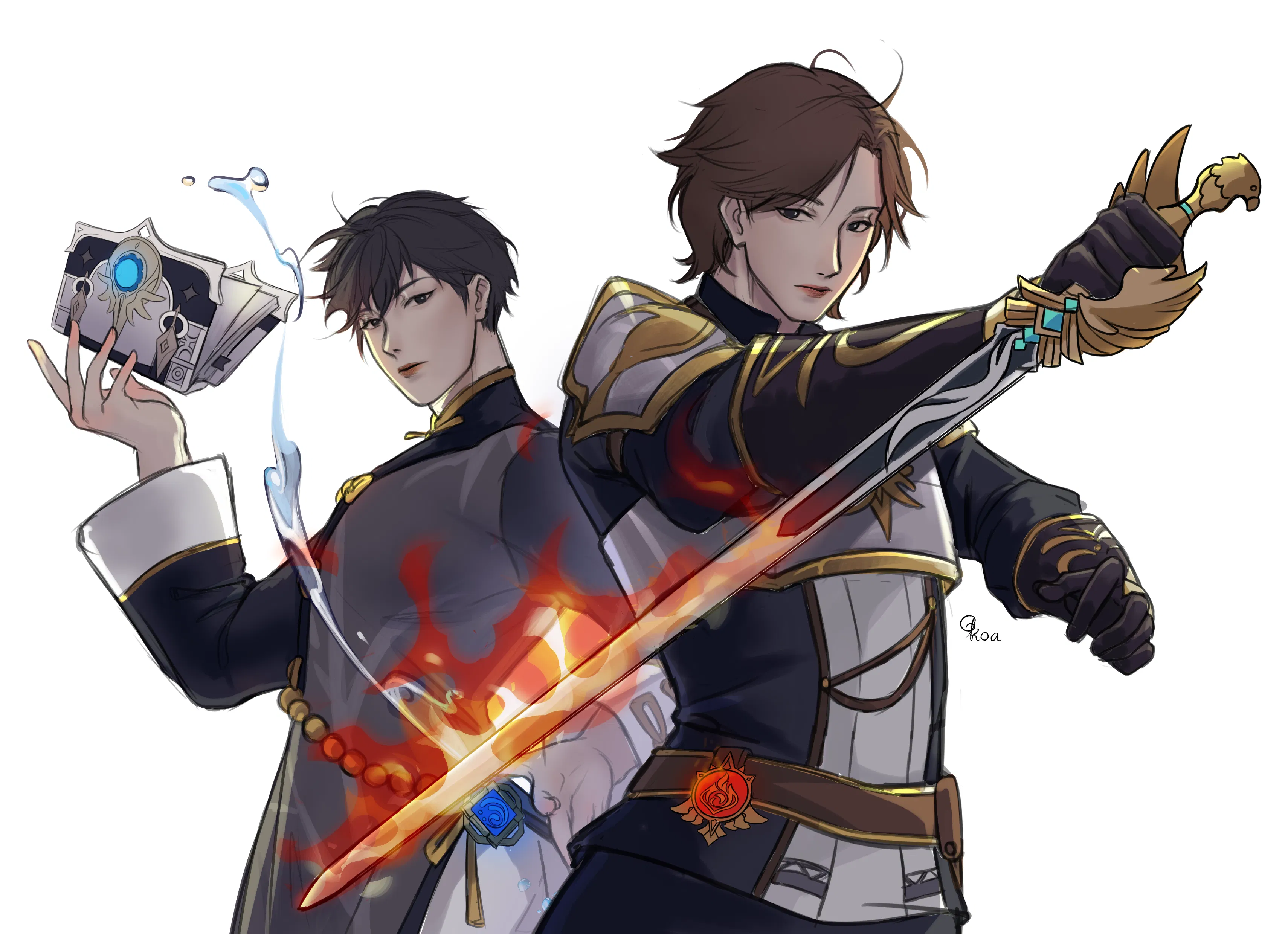 Herbalist Gui & Huffman Genshin Impact HoYoLAB