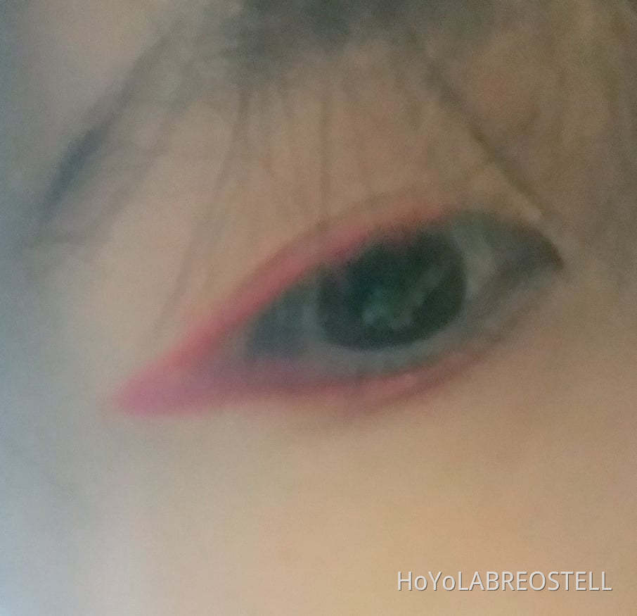 i bought red eyeliner just so i could look more like xiao Genshin Impact HoYoLAB