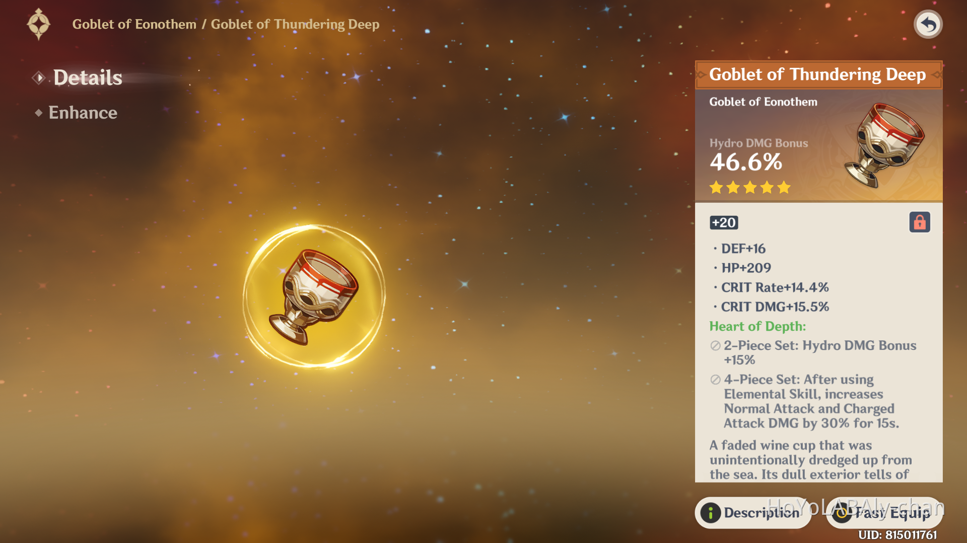 Never throw away your bad artifacts... Genshin Impact HoYoLAB