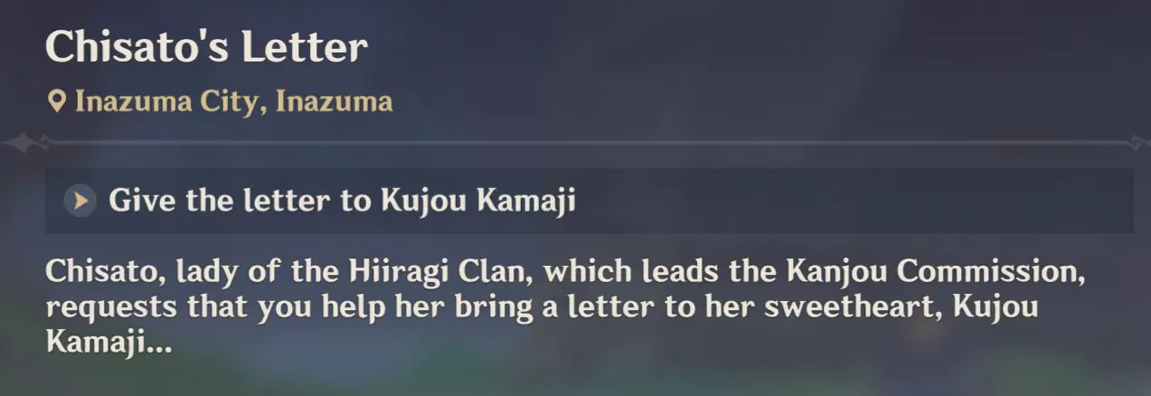 World Quests Genshin Impact | HoYoLAB