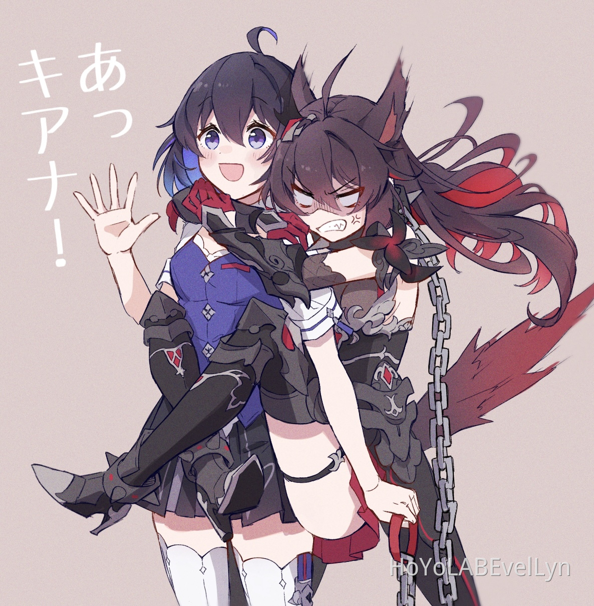 Veliona cat & Seele Honkai Impact 3rd | HoYoLAB