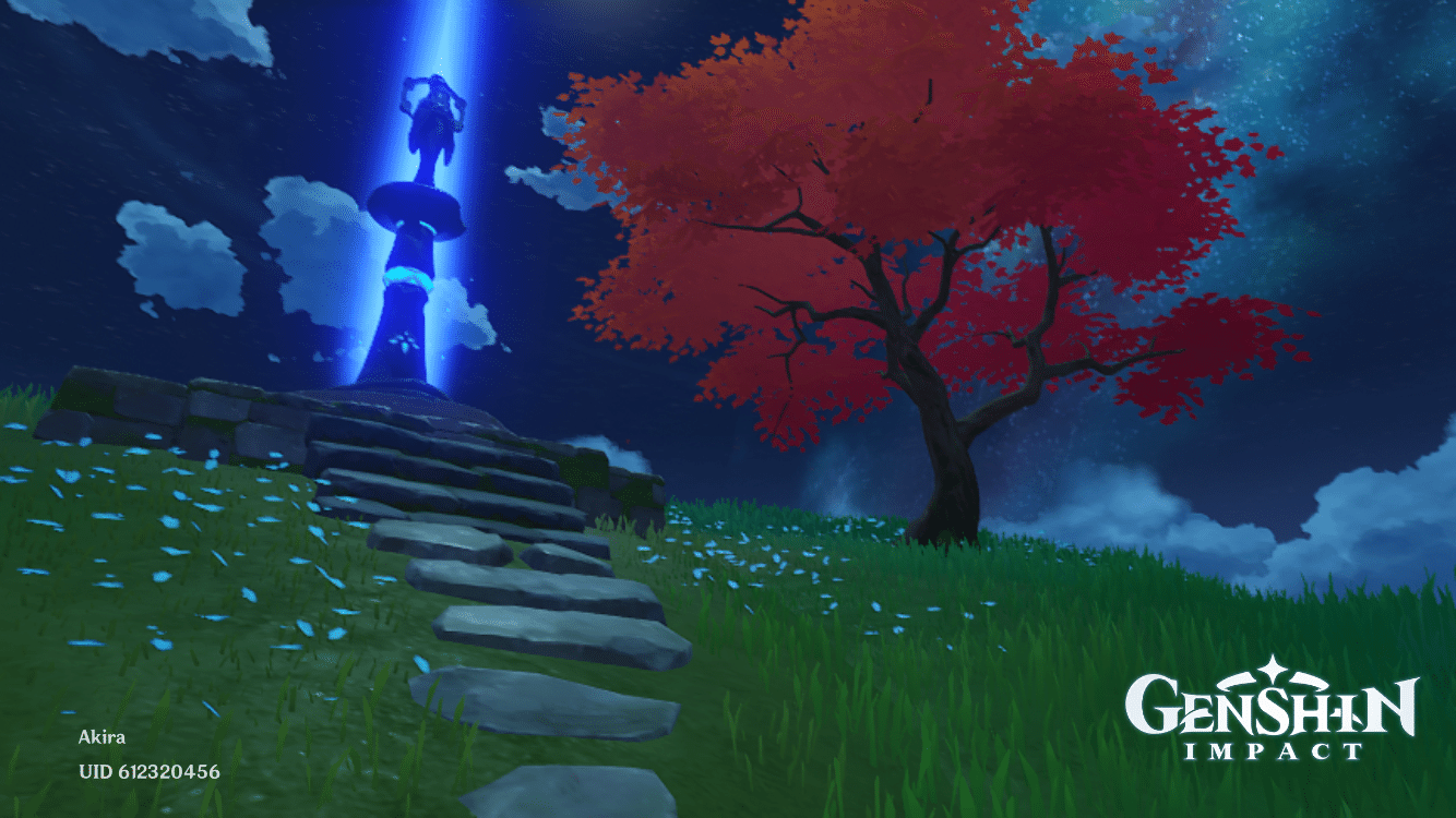 picture of statue of the seven in inazuma Genshin Impact HoYoLAB