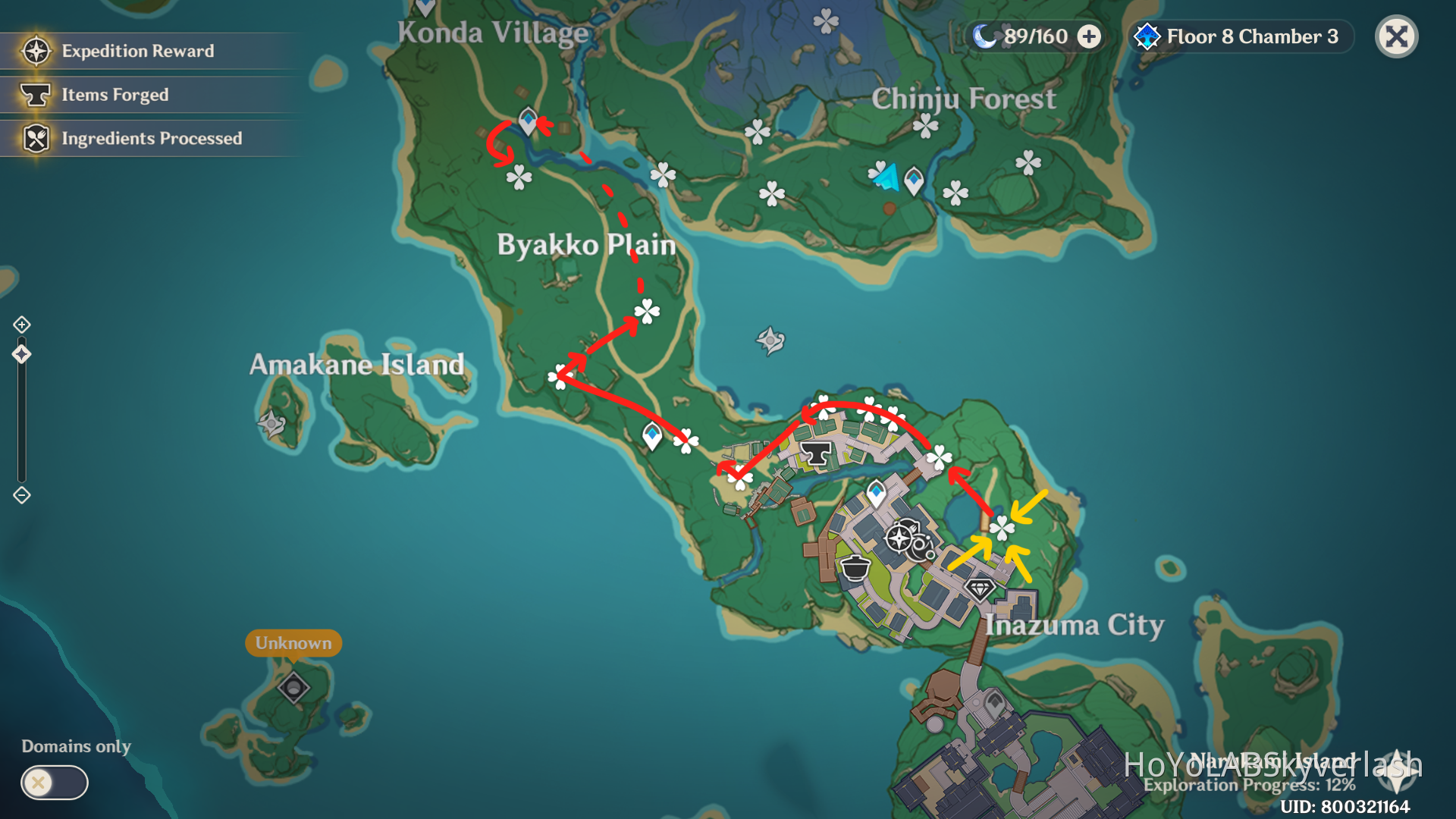 Sakura Bloom Farming Routes Genshin Impact HoYoLAB