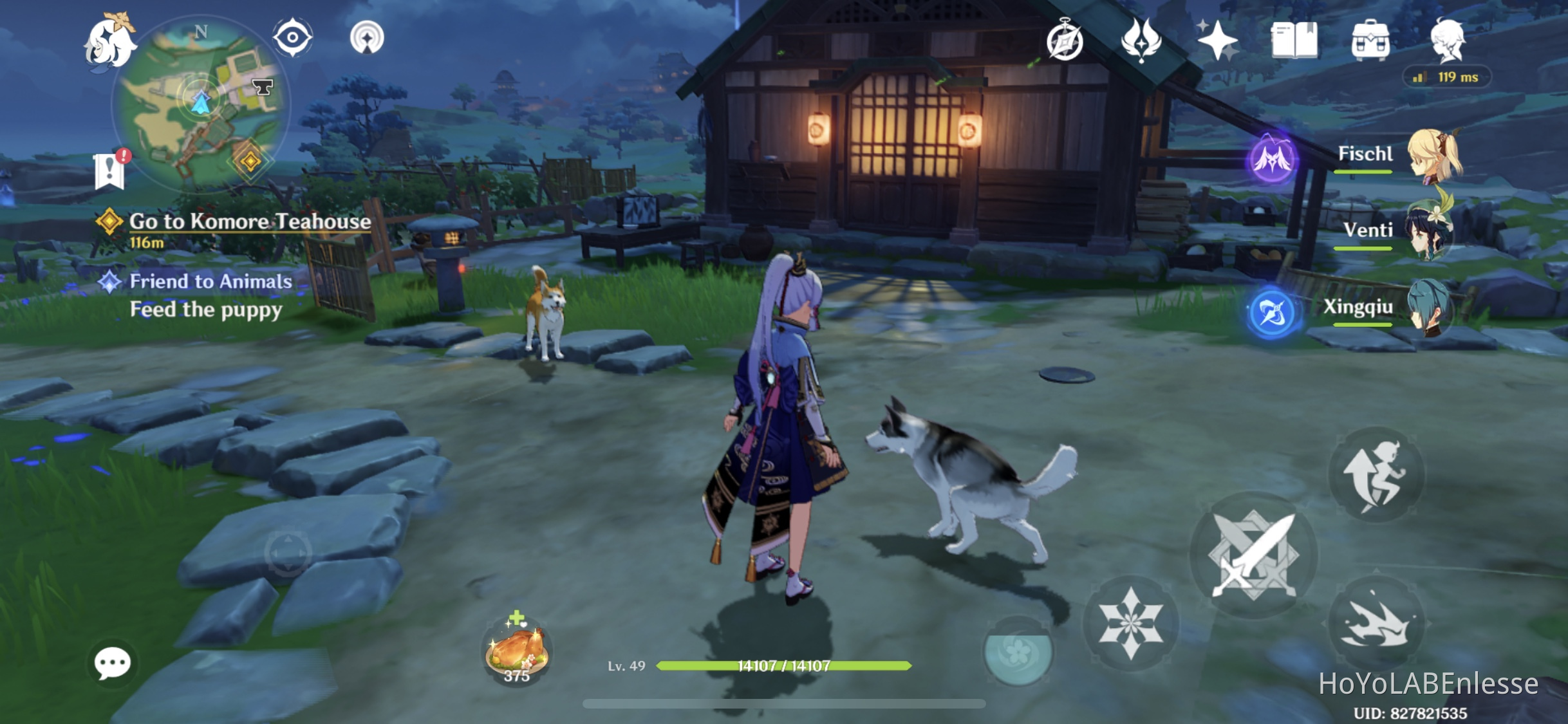 How to feed this puppy? Genshin Impact HoYoLAB