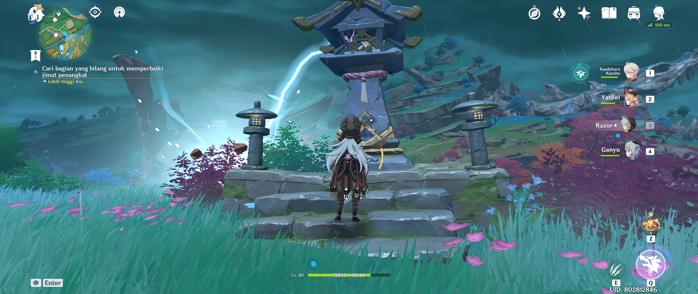 how to removed rain on yashiori island Guide Pulau Yahiori ngilangin