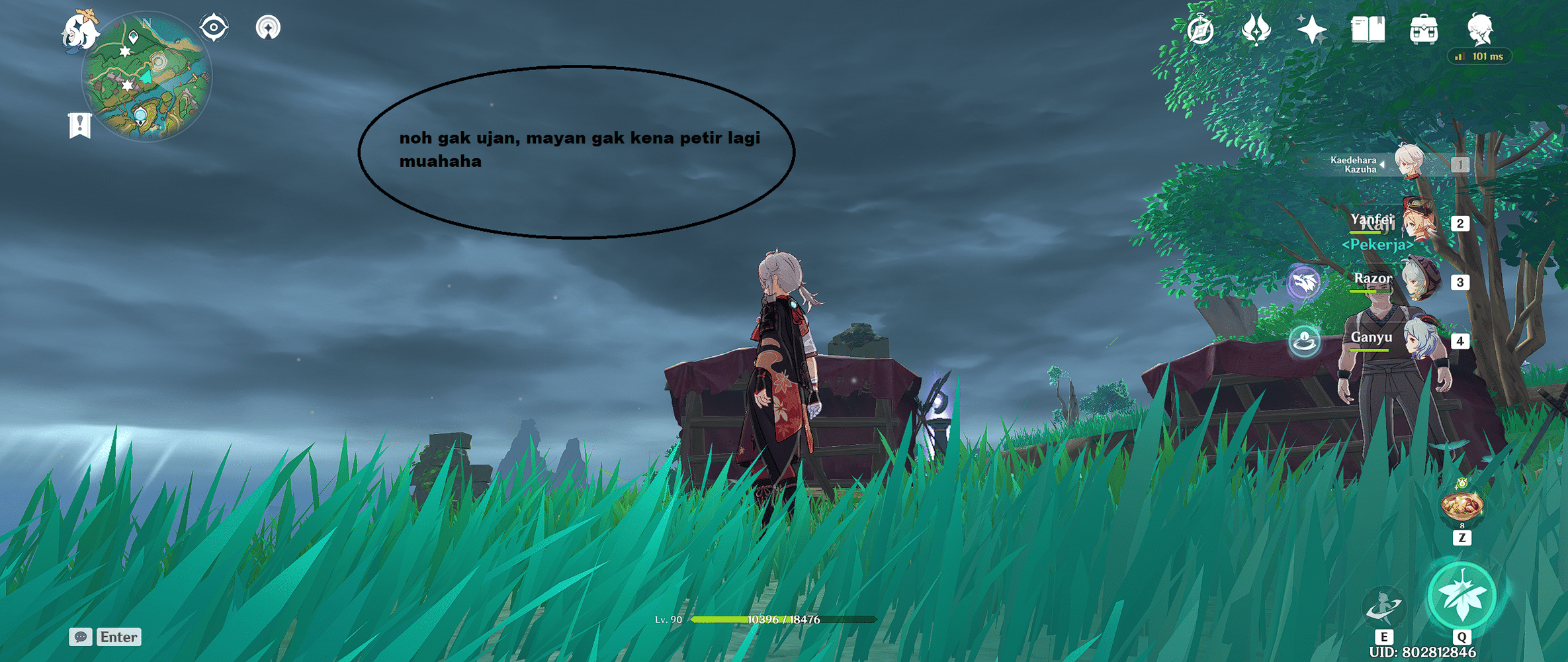 how to removed rain on yashiori island Guide Pulau Yahiori ngilangin