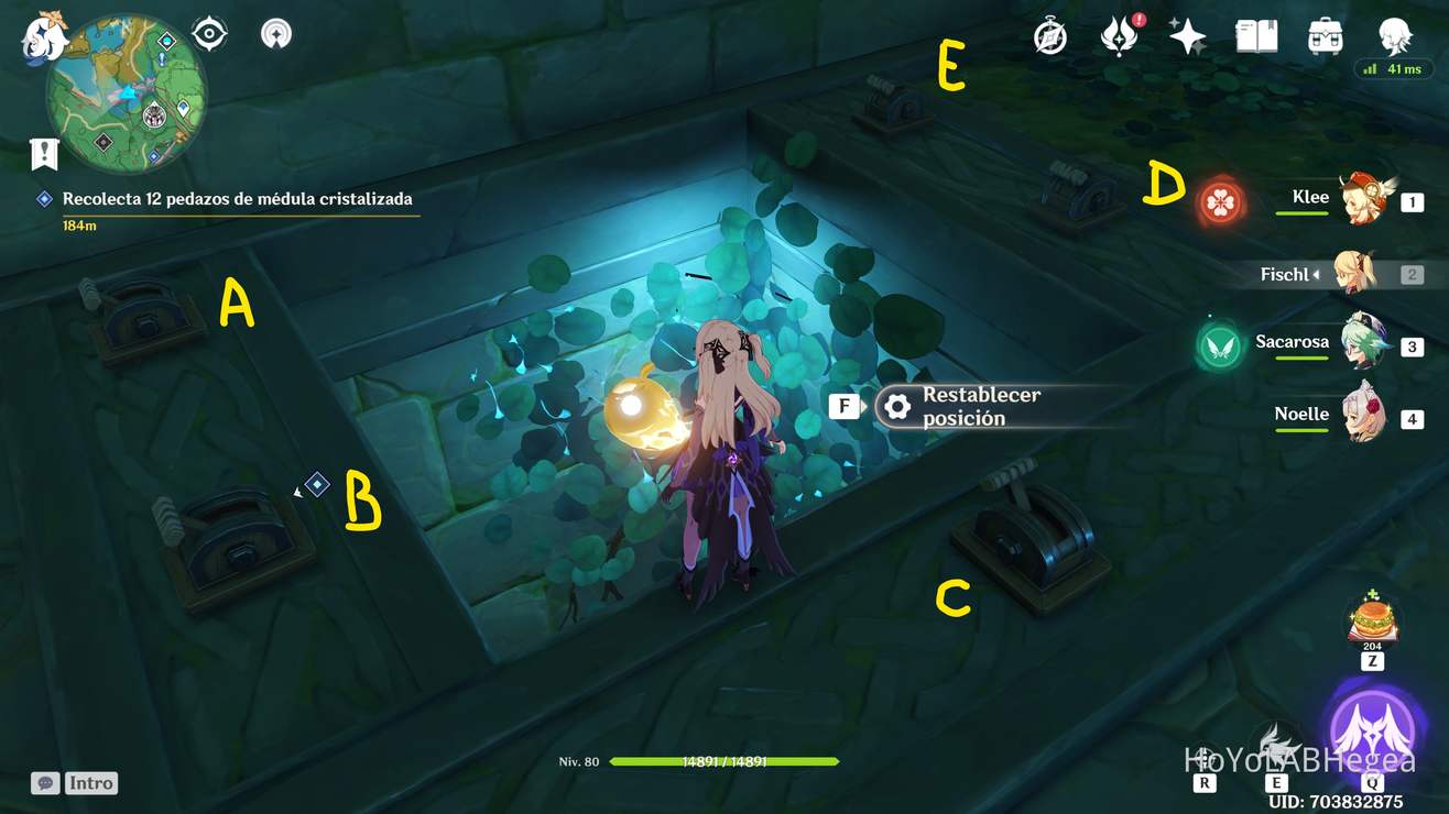 Acertijo en Cabeza de la Serpiente (Isla Yashiori, Inazuma) Genshin